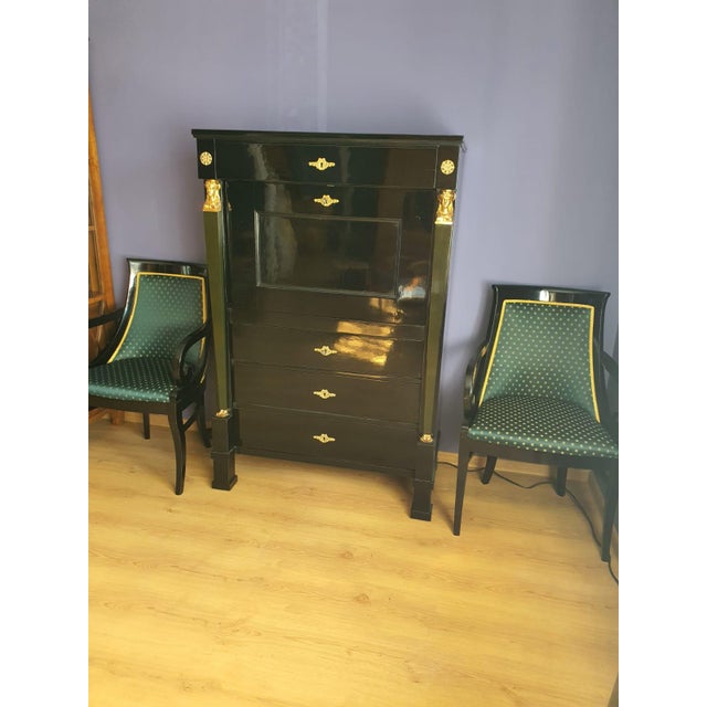 Traditional Empire Secretary, Austria, 1820 For Sale - Image 3 of 12
