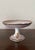 Ceramic Late 19th Century Old Paris Escalier De Cristal Pompadour Pink Compote Dish For Sale - Image 7 of 8