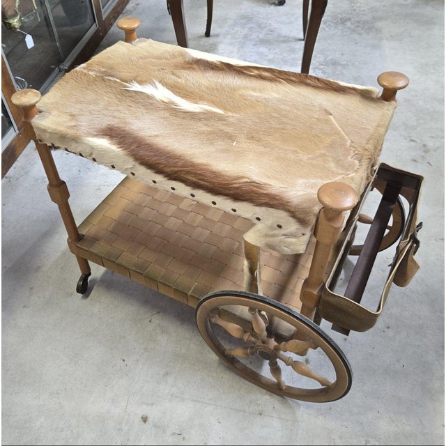 Serving Bar Cart, 1970s For Sale - Image 3 of 9