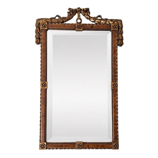 French Louis XVI Style Mirror with Antique Glass, 1800 For Sale