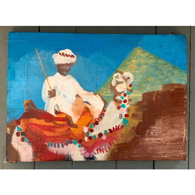 Contemporary Original ContemporaryMixed Media Painting by Dwayne Dunlevy, Signed For Sale - Image 3 of 3