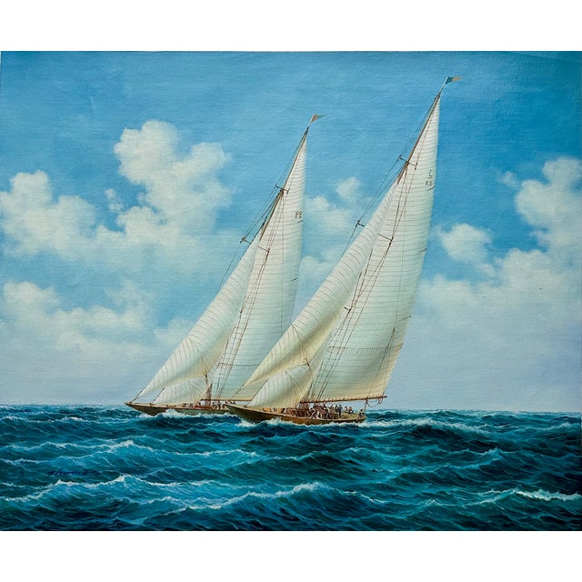 Original oil on unstretched canvas, measuring 24" x 20”. Signed by artist Thomas, circa 2024. Please note: If you purchase...