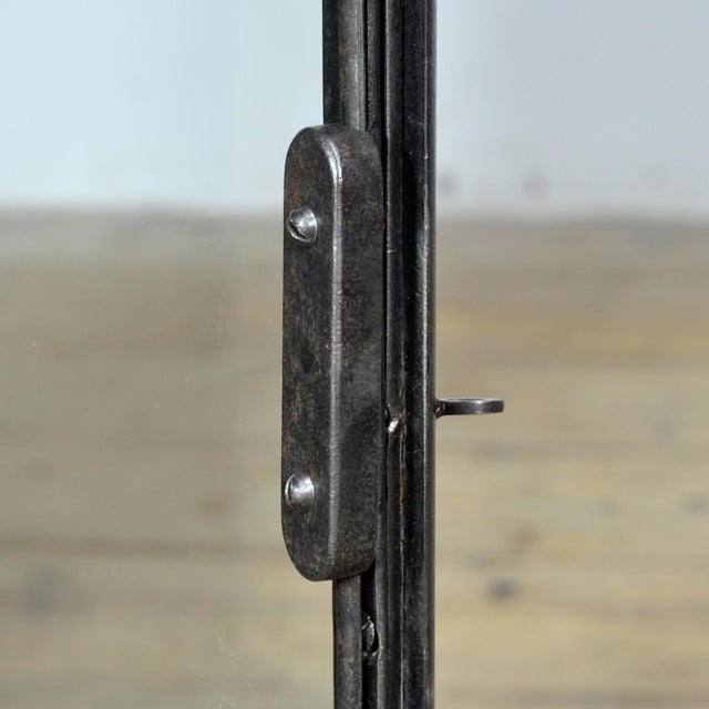 Black Iron Medicine Cabinet, 1930s For Sale - Image 8 of 14