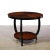 1930s 1930s Art Deco Two-Tier Gueridon Table in Book-Matched Walnut & Black Lacquer For Sale - Image 5 of 13