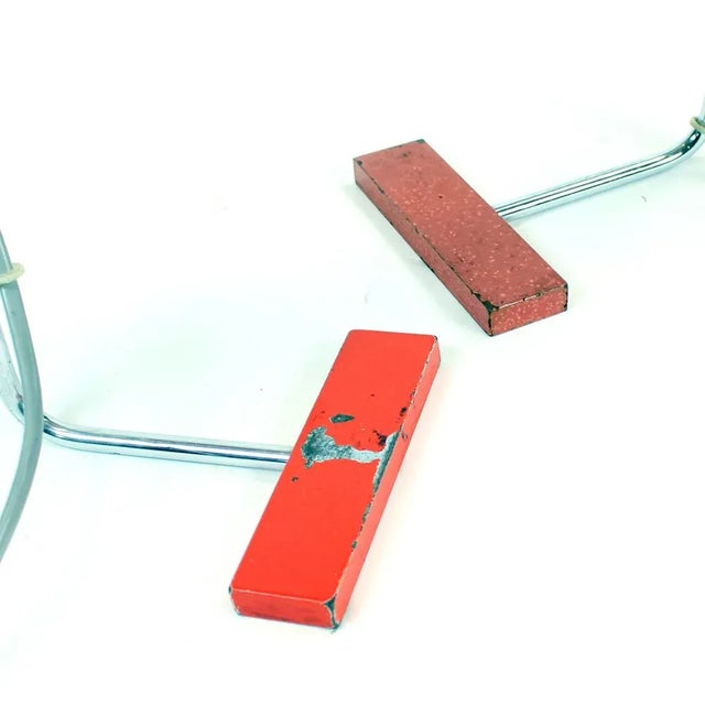 Red Metal Table Lamps by Josef Hurka for Napako, 1960s, Set of 2 For Sale - Image 6 of 9