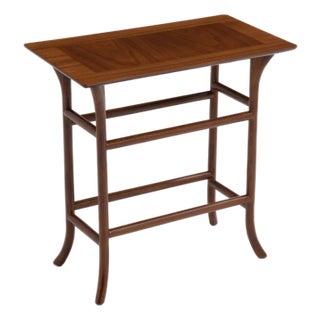 T.H. Robsjohn Gibbings Widdicomb Klismos Mahogany Side Lamp Table For Sale
