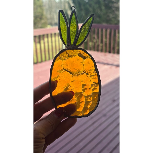 Cottagecore at it's best!! Adorable suncatches handcrafted by a artisan in the 1950's. Eight different highly saturated...