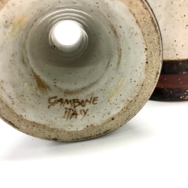 1970s Bruno Gambone Candlesticks, 1970s, Set of 2 For Sale - Image 5 of 8