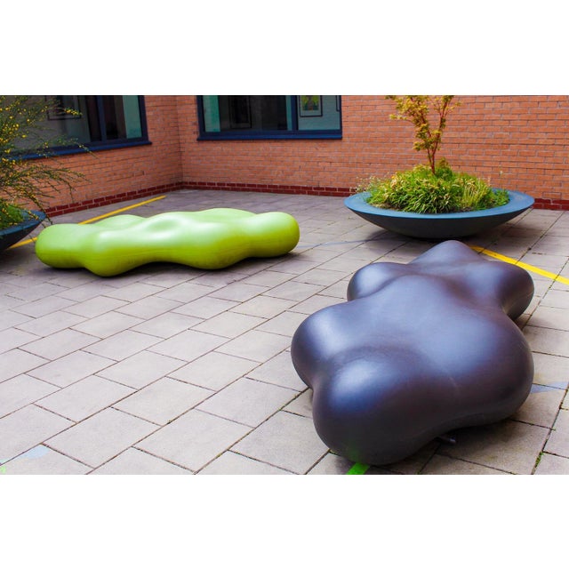 Karim Rashid Lava Bench for Vondom in Pistachio Green; Spain For Sale - Image 12 of 18