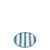 Contemporary Lido Dessert Plate Set of 4 - Light Blue For Sale - Image 3 of 3