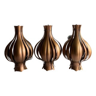 Onion Pendant Lamps by Verner Panton, Set of 3 For Sale