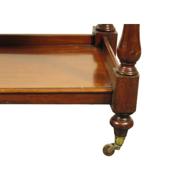 Wood 19th-Century William IV Mahogany Dumb Waiter For Sale - Image 7 of 9