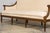 Late 19th Century French Louis XVI Style Oak Canapé in Cream Jacquard For Sale - Image 11 of 18