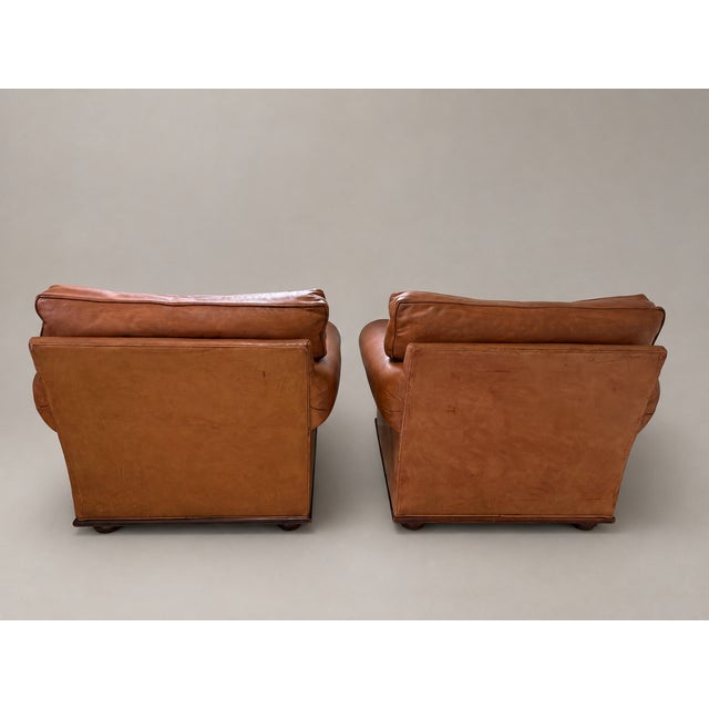 Mid-Century Modern Late 20th Century Ralph Lauren Wentworth Armchair Pair For Sale - Image 3 of 18