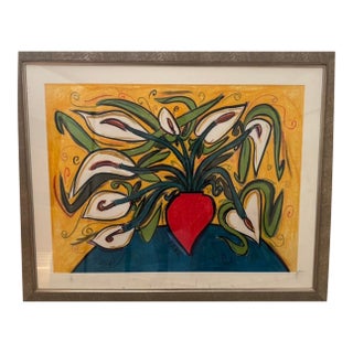Summer Lillies by Jeffrey Robbins Kane For Sale