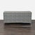 Cb2 Shagreen Modern Grey 4-Drawer Dresser With Metal Base For Sale In San Francisco - Image 6 of 11