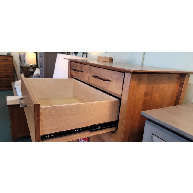 2020s Beautiful Amish Tall Chest For Sale - Image 5 of 10