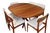 1970s Round Danish Dining Table in Teak with Column Base, 1960s For Sale - Image 5 of 16