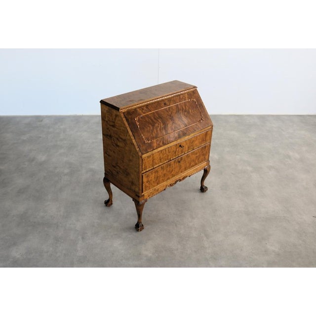 Art Deco Swedish Secretary Cabinet, 1960s, in Good conditions. Designed 1950 to 1959