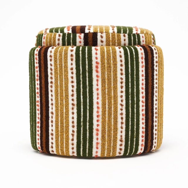 2020s Mid-Century Style Italian Stools For Sale - Image 5 of 9