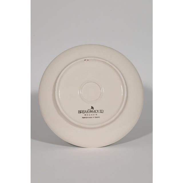 Talk of the Table Artisanal Plate Set- 2 Pieces For Sale - Image 11 of 11