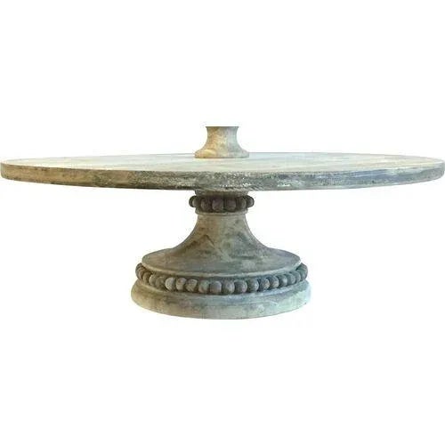 Early 20th Century Vintage French Wood Tiered Pastry Server For Sale - Image 5 of 7