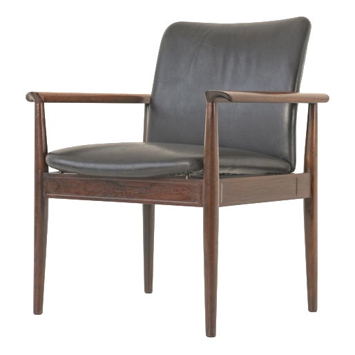 FD 901 Diplomat Chair in Rosewood by Finn Juhl, 1961 For Sale