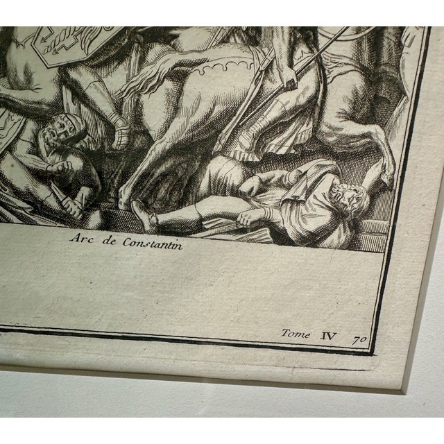 Set 5 18th Century Engravings by Bernard De Montfaucon 1719 For Sale - Image 13 of 15