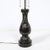 Pair of Mid-Century Iron Dragon Amphora Chinoiserie Table Lamps W/ Ring Details For Sale - Image 12 of 15