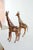 Painted Leather Giraffe Sculptures - a Pair For Sale - Image 11 of 13