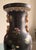 Ebony 70’s-80’s Chinese Da Qing Qianlong Nian Zhi Chinese Famille Noire Floor Vase For Sale - Image 8 of 12
