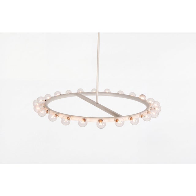 Alvin Lustig Ring Chandelier for Lightolier, C. 1960 For Sale In Chicago - Image 6 of 8