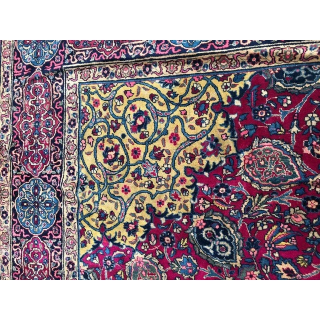 1930s Large Vintage Kerman Rug For Sale - Image 5 of 18