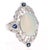 This gorgeous Victorian Inspired cocktail ring has a very large, beautiful Oval Cut Opal that weighs 4.61 Carats. The...