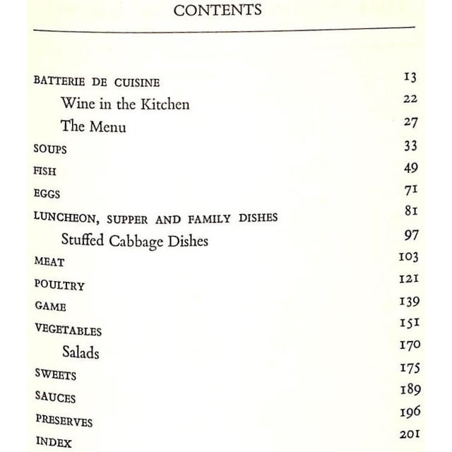 White "French Country Cooking" 1965 David, Elizabeth For Sale - Image 8 of 12