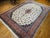 Vintage Tabriz Rug, Hand-Knotted Wool, Floral Medallion Pattern, Ivory & Terracotta, 9x13 For Sale - Image 4 of 13