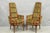 Vintage Mid Century Modern Walnut Panel Back Sculptural Lounge Arm Chairs - Pair For Sale - Image 16 of 16