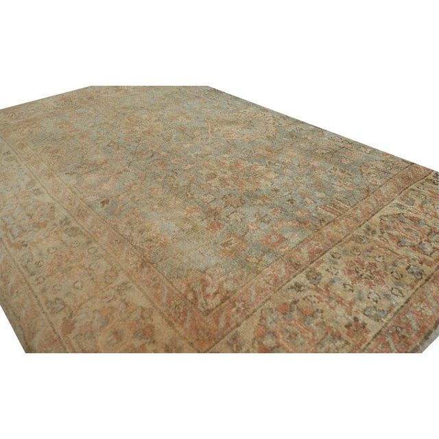 MANSOUR Mansour Turkish Handwoven Wool Oushak Rug - 6' X 9' For Sale - Image 4 of 6