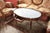 Louis XVI Marble Coffee Table For Sale - Image 3 of 6