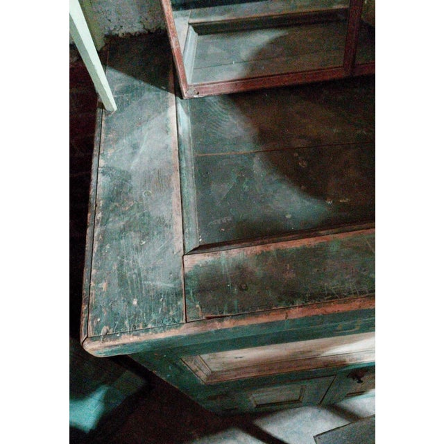 Early 20th Century Rustic a.h. Reid Creamery Cabinet For Sale - Image 13 of 13