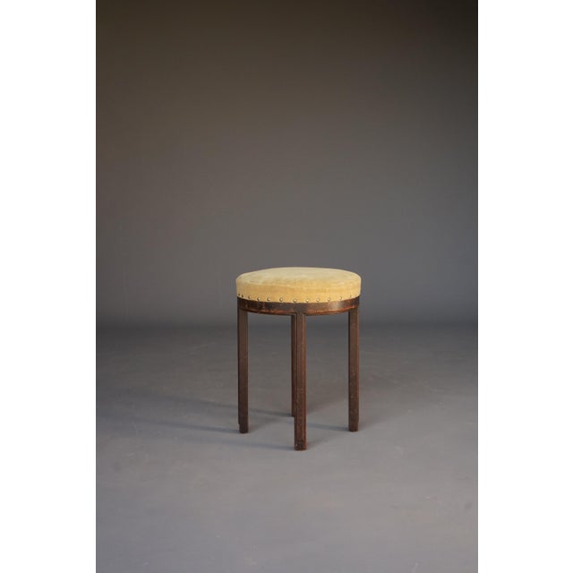 Modern Modernist Stool from H. Pander & Zonen, 1930s For Sale - Image 3 of 9