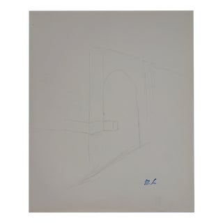 Marie Laurencin, Building Study, Original Drawing For Sale
