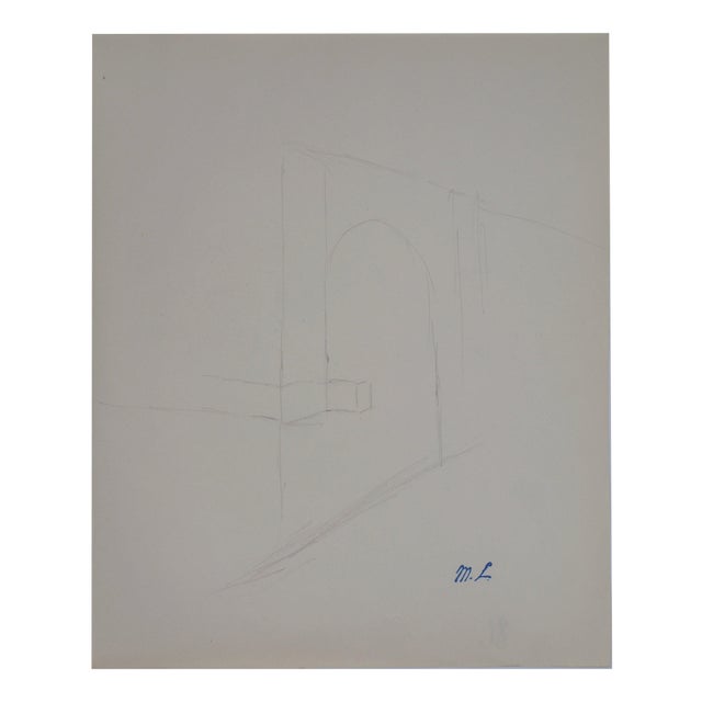 Marie Laurencin, Building Study, Original Drawing For Sale