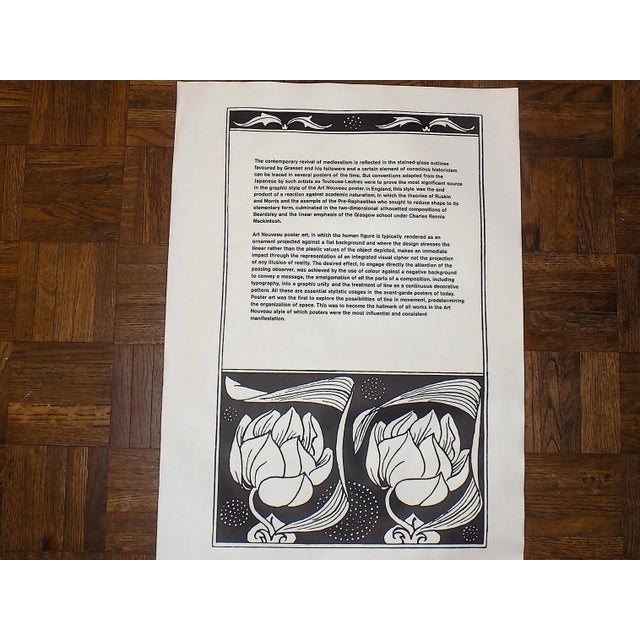Printmaking Materials Vintage Poster Lithograph - Art Nouveau - Dudley Hardy - Signed - 15.5"x23.5" For Sale - Image 7 of 9