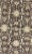 Mid 20th Century Vintage Turkish Oushak Area Rug in Dark Charcoal Brown and Ivory For Sale - Image 4 of 6