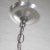 Metal Mid 20th Century Mid Century Modern Pendant Light Chrome & Smoked Glass Open Globe Chrome Chain For Sale - Image 7 of 13