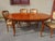 Hollywood Regency Regency Oval Extendable Dining Table, 1980s For Sale - Image 3 of 18