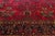 Early 20th Century Antique Red Persian Sarouk Rug - 10'01 X 15'09 For Sale - Image 5 of 9
