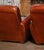 Pair of Early 20th Century French Art Deco Brown Leather Club Armchairs For Sale - Image 9 of 9