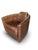 Cigar Brown Leather Aviator Club Armchair For Sale - Image 6 of 18